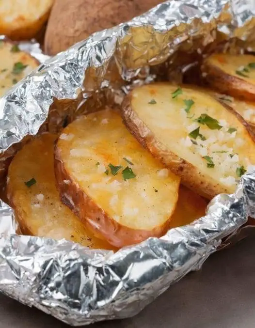 Grilled Parmesan Potatoes