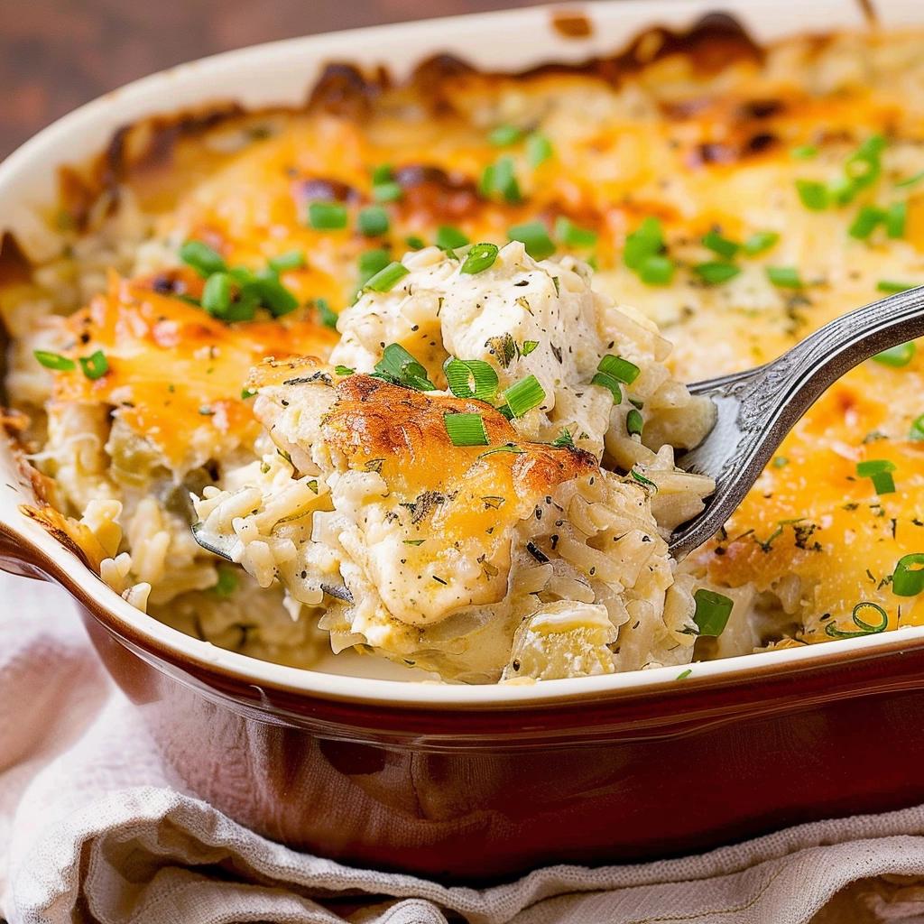 Old-Fashioned Chicken and Rice Casserole