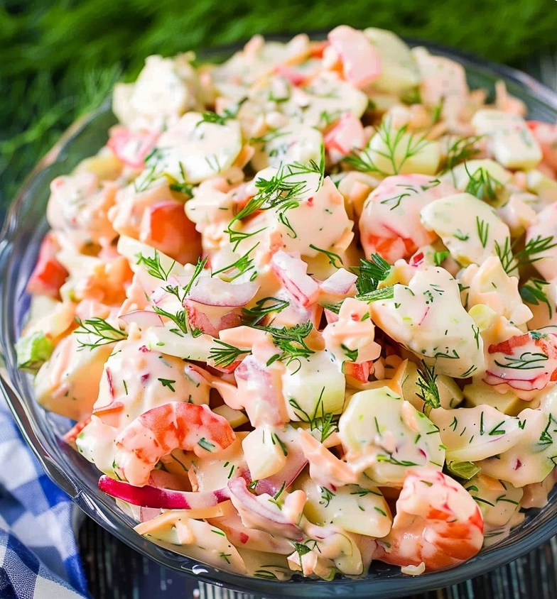 CRAB SEAFOOD SALAD – Biggest Idea