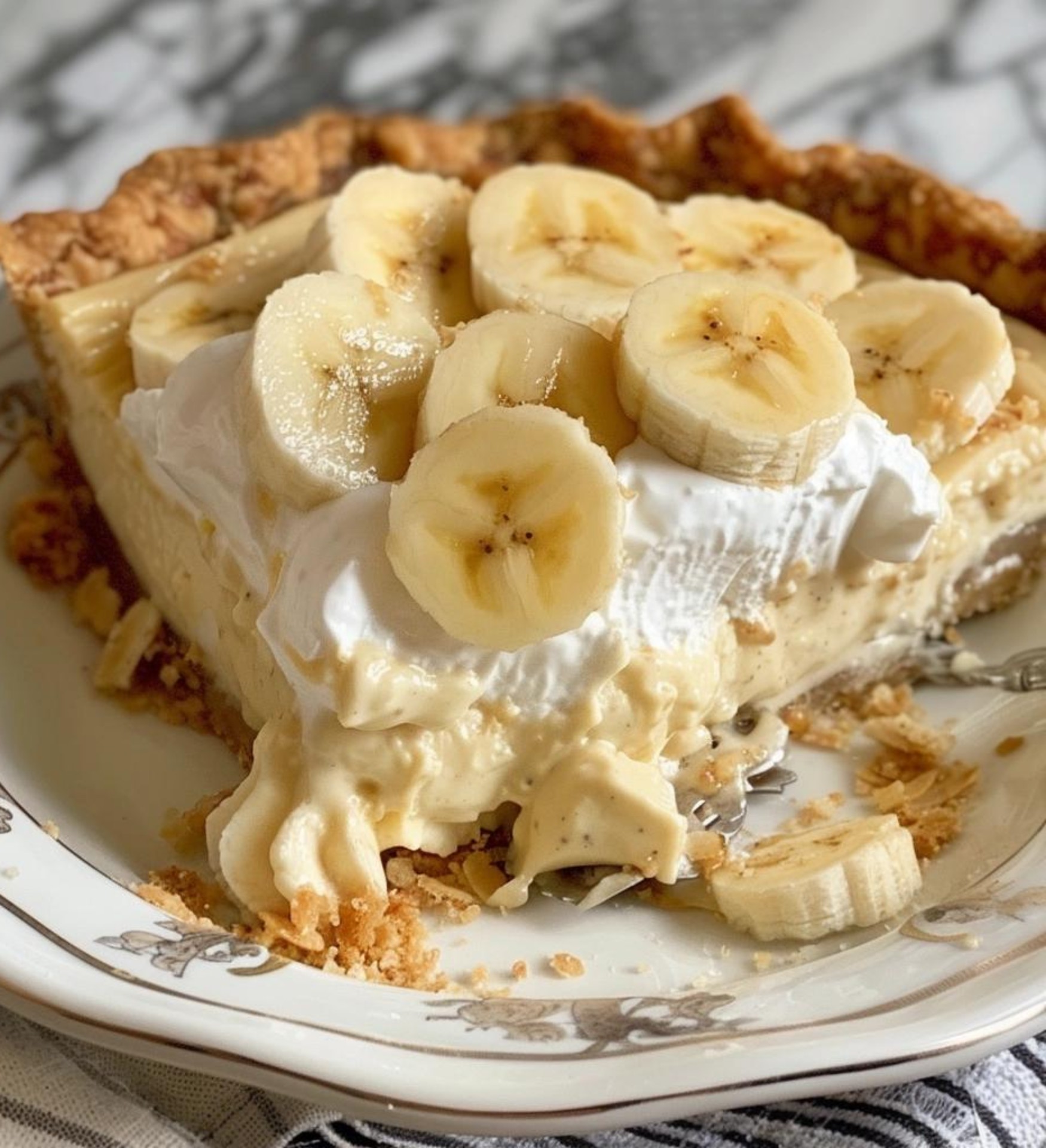 Banana Pudding Pie Recipe