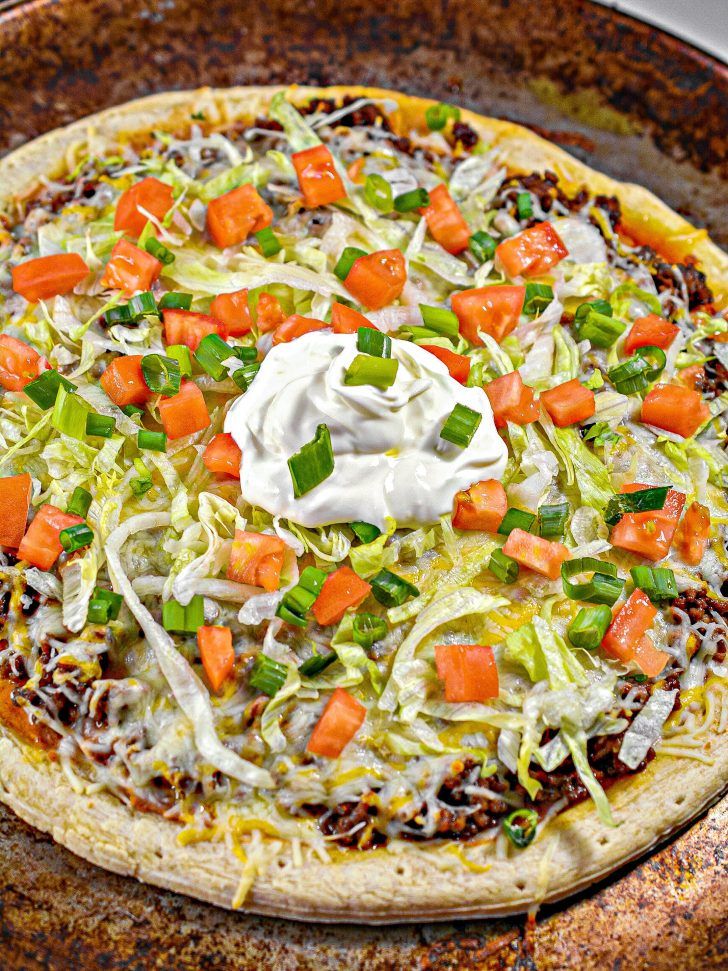 Taco Pizza