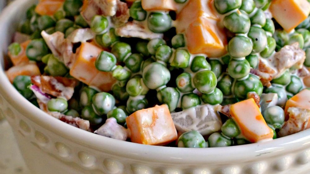 CREAMY PEA SALAD