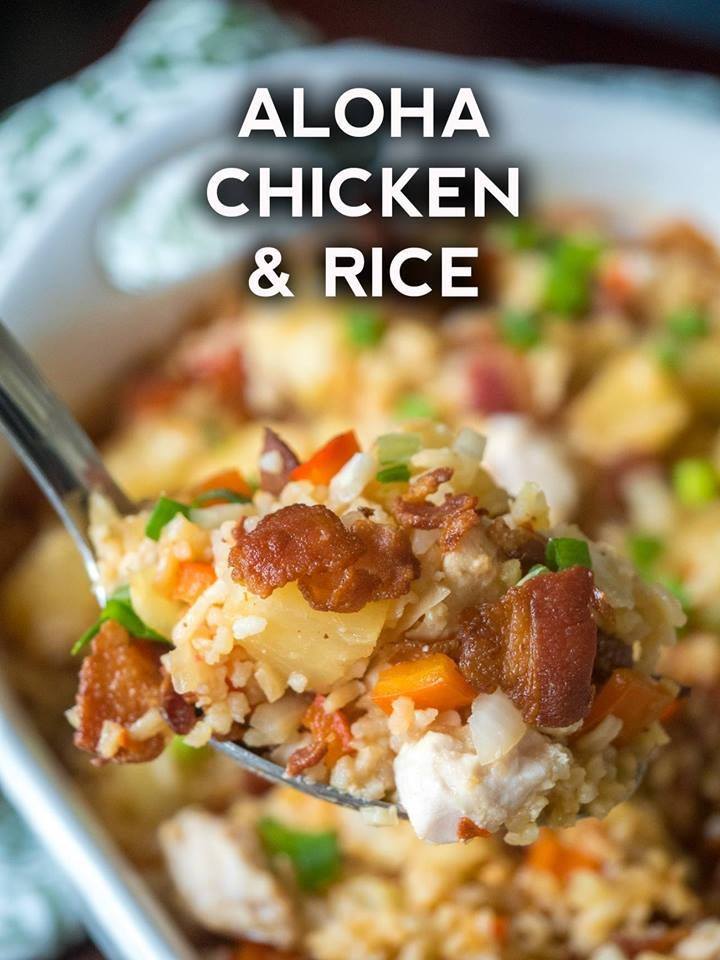 ALOHA CHICKEN AND RICE