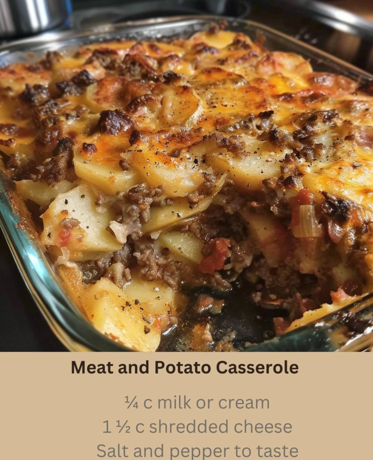 Meat and Potato Casserole