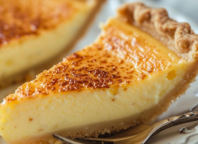 Old-fashioned CUSTARD PIE