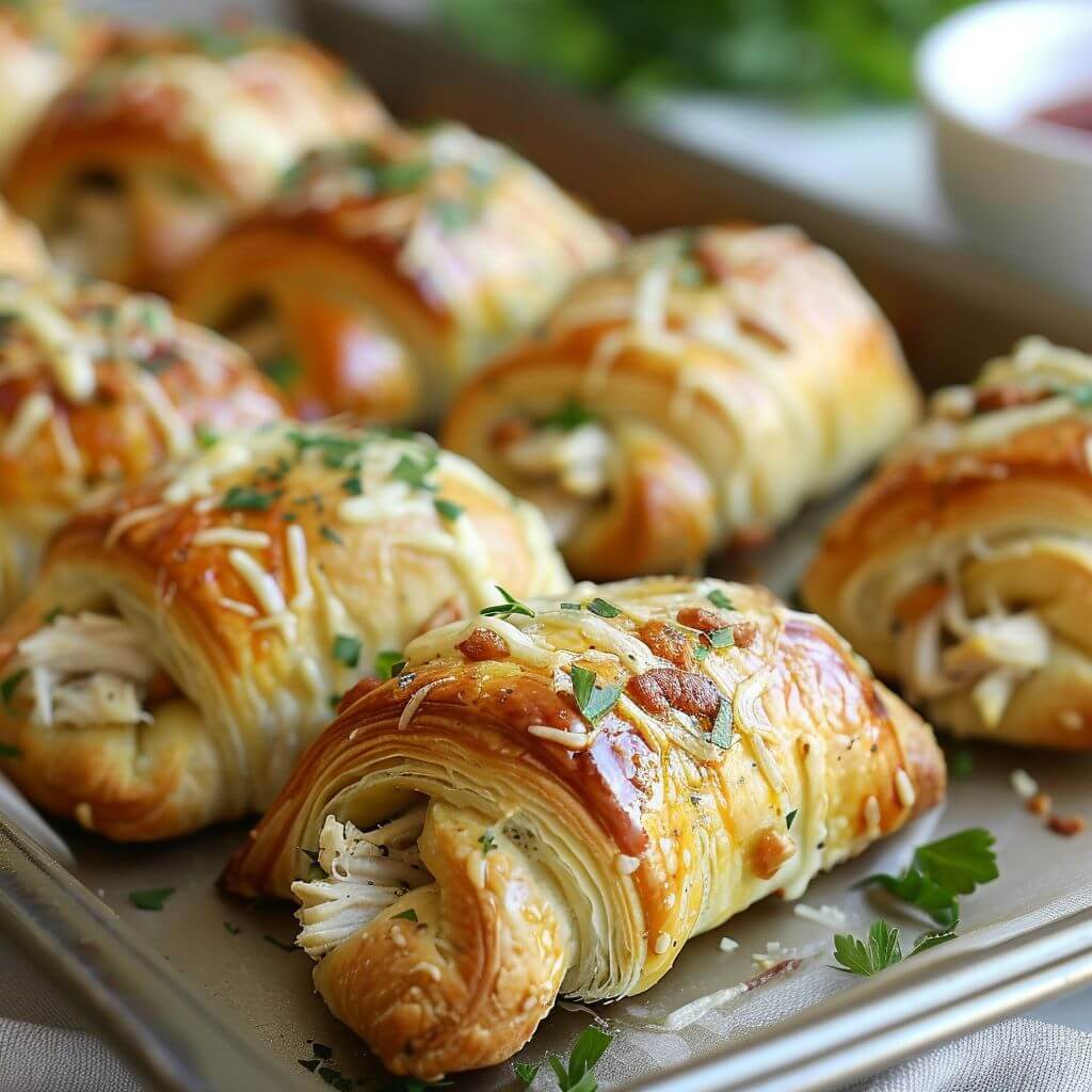 Chicken Crescent Roll Ups