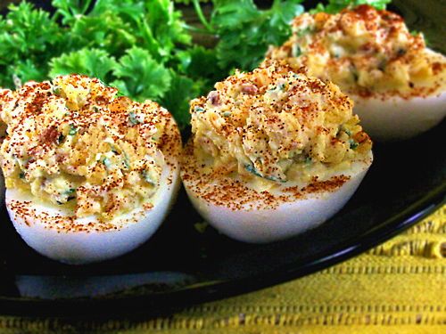 Loaded Deviled Eggs