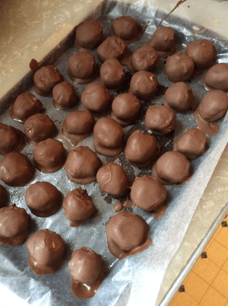 CHOCOLATE COVERED COCONUT CANDY