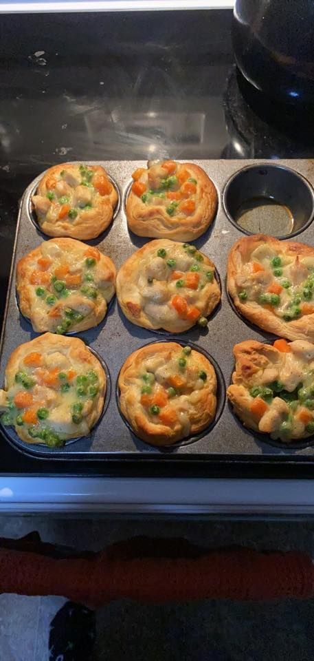 HOMEMADE MINI CHICKEN POT PIES