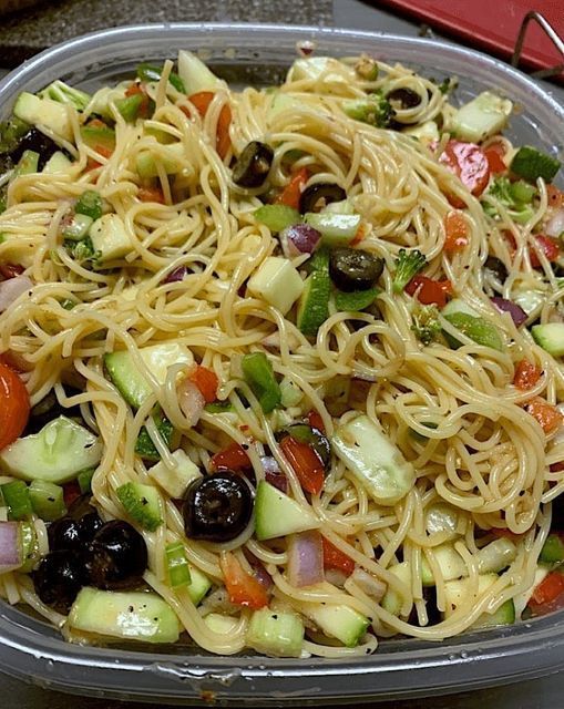 CALIFORNIA SPAGHETTI SALAD