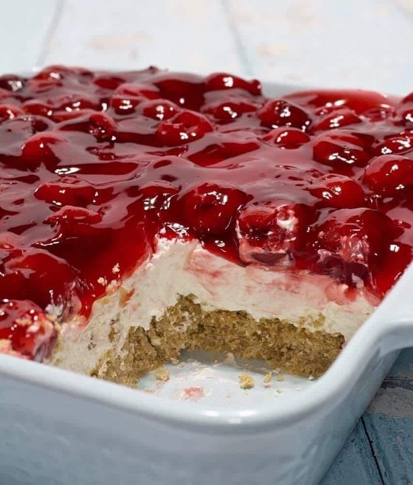 NO-BAKE CHERRY DELIGHT