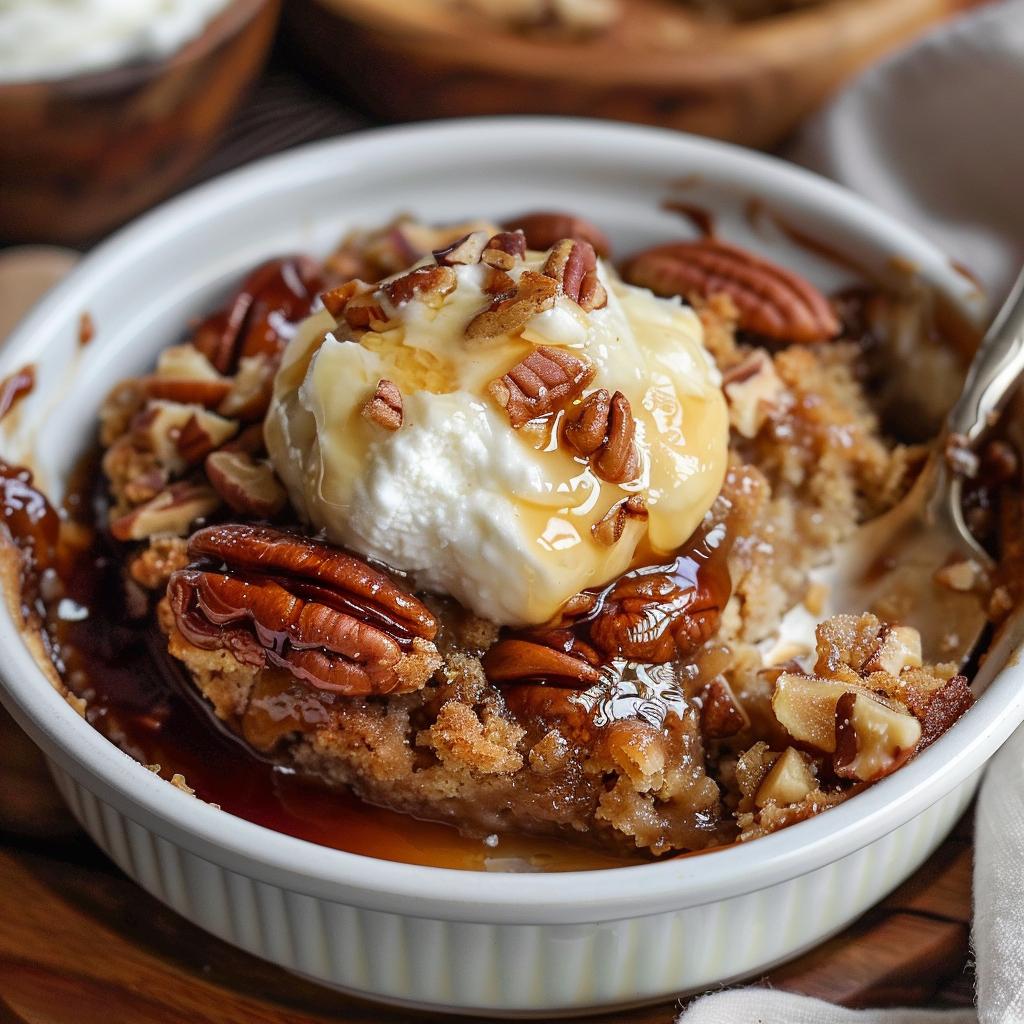 PECAN PIE COBBLER