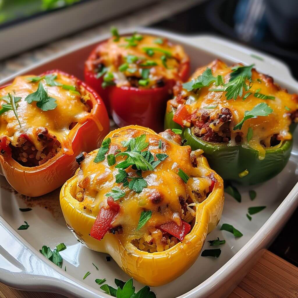 Homestyle Stuffed Bell Peppers