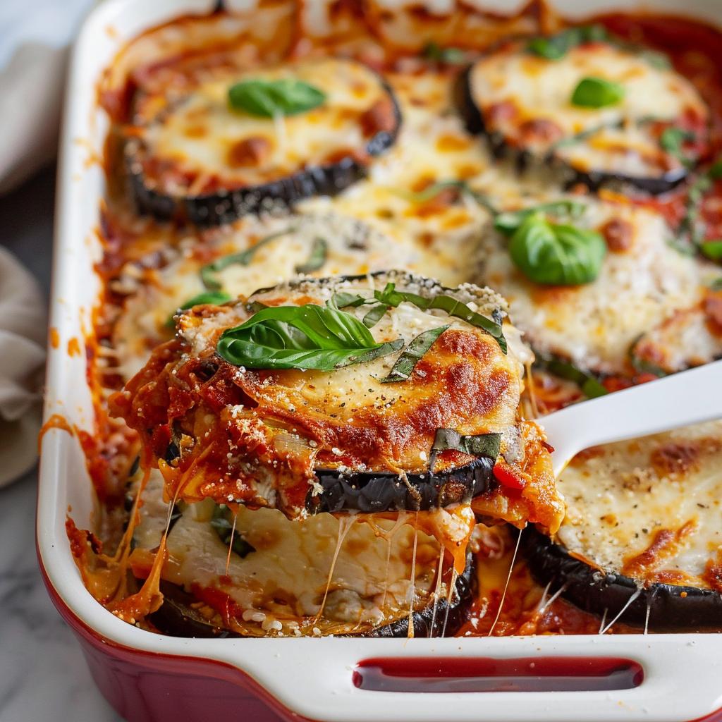 Baked Eggplant Parmesan