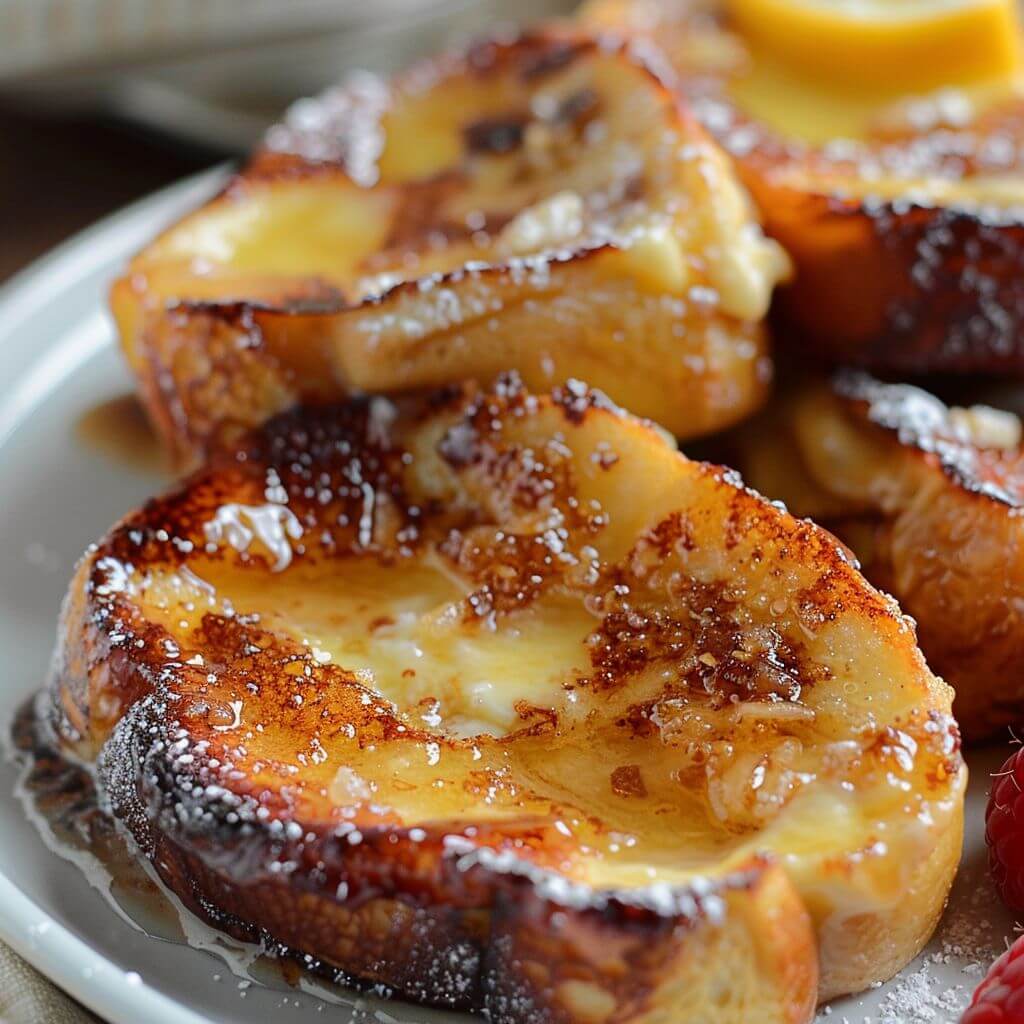 Overnight Creme Brulee French Toast