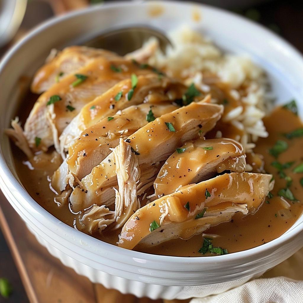 Crock Pot Chicken and Gravy