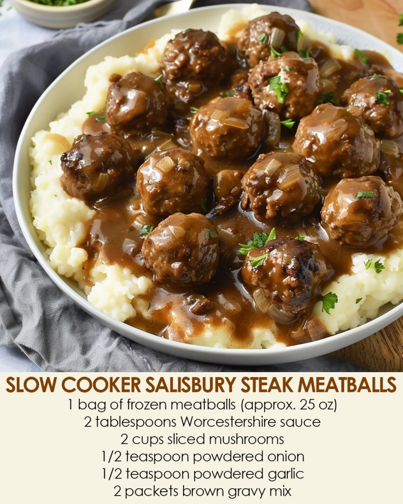 Slow Cooker Salisbury Steak Meatballs – Page 2 – Biggest Idea