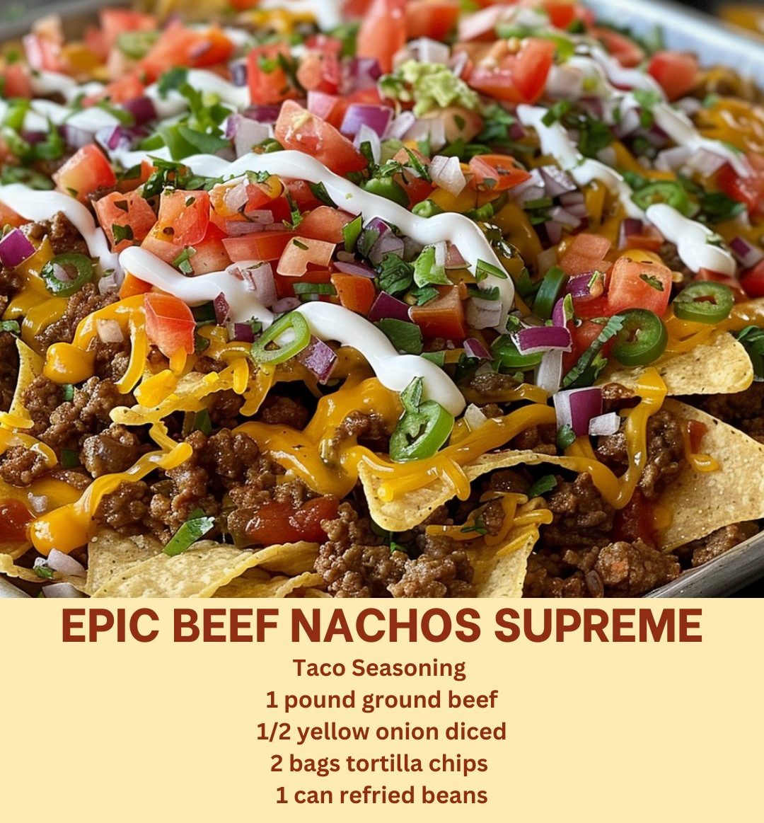 EPIC BEEF NACHOS SUPREME