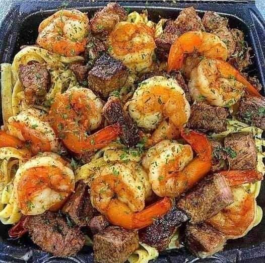 Baked Honey Cajun Shrimp