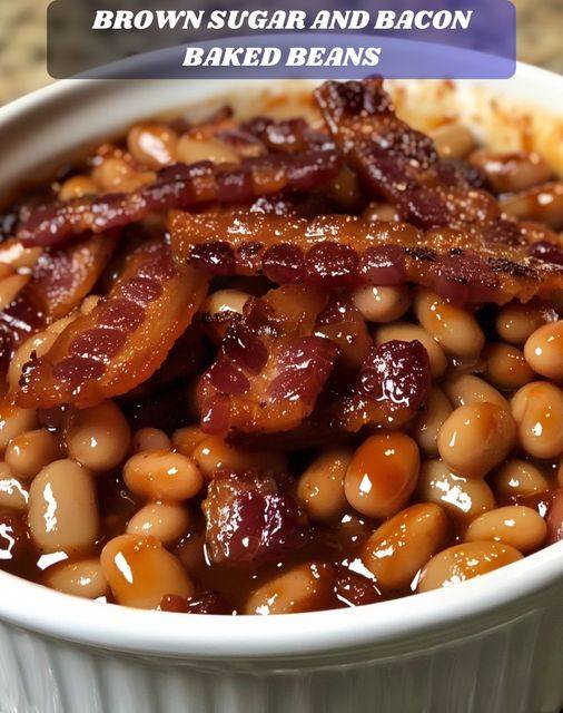 Brown Sugar and Bacon Baked Beans