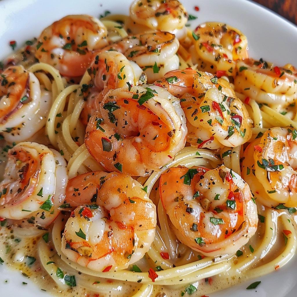 Famous Red Lobster Shrimp Scampi