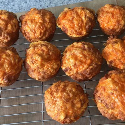 CHEDDAR CHEESE MUFFINS