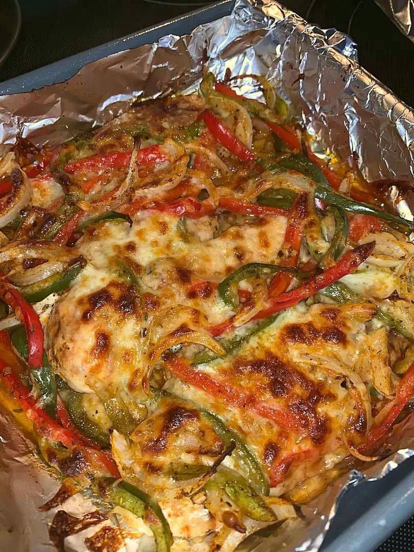 Fajita Chicken Breasts Casserole