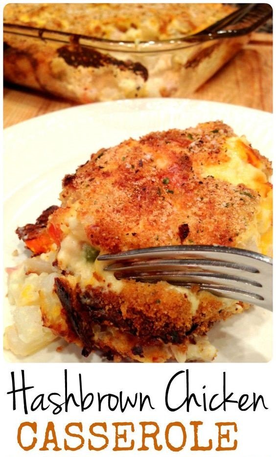 CHICKEN HASHBROWN CASSEROLE