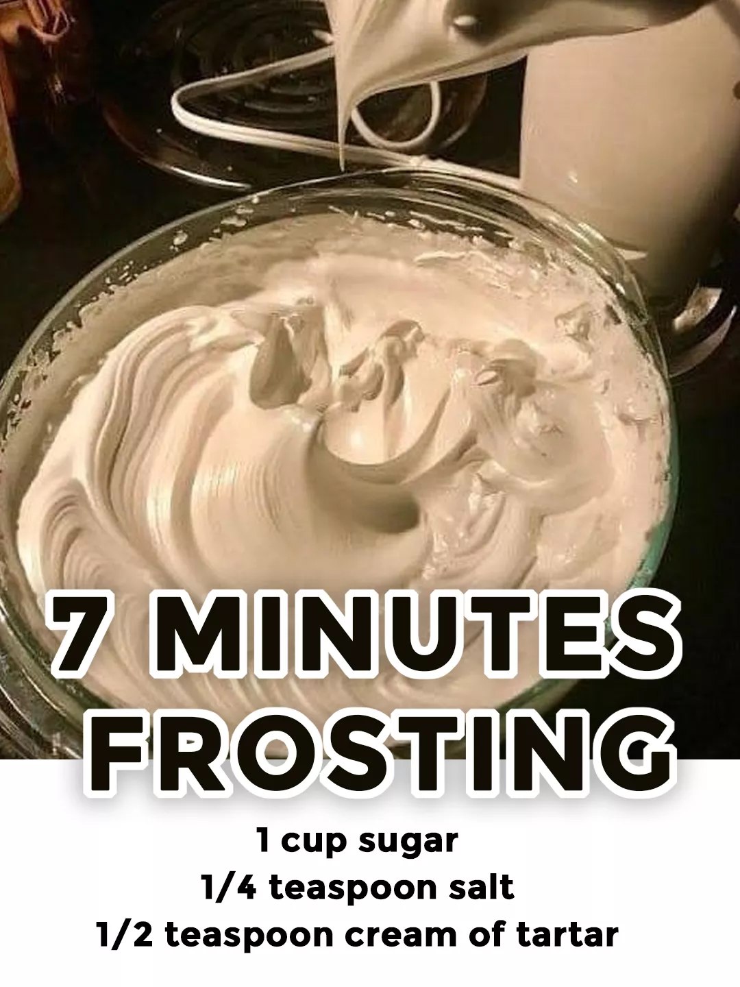 7 MINUTE FROSTING