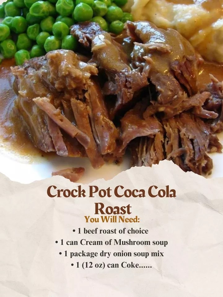 CROCK POT COCA COLA ROAST