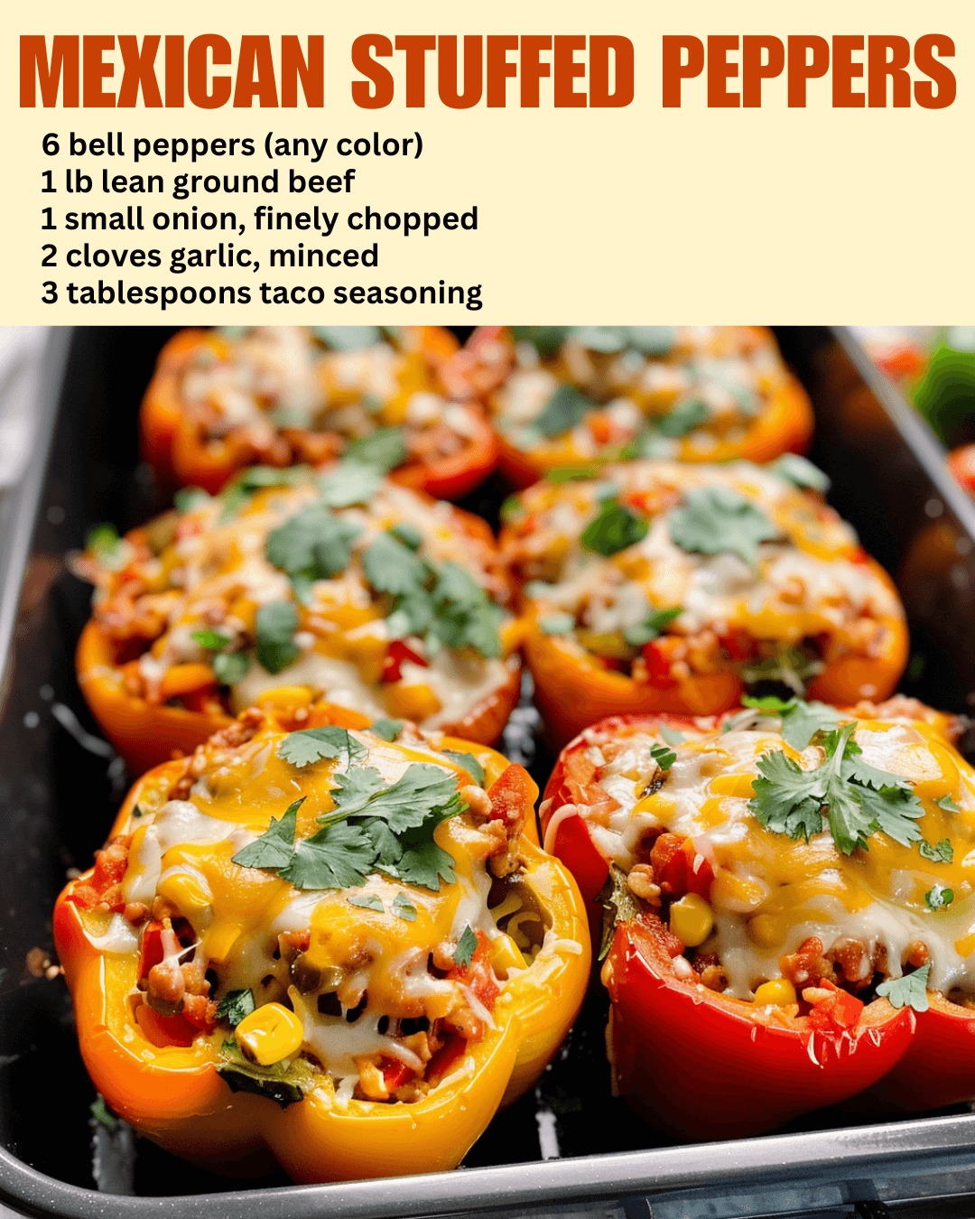 Mexican Stuffed Peppers