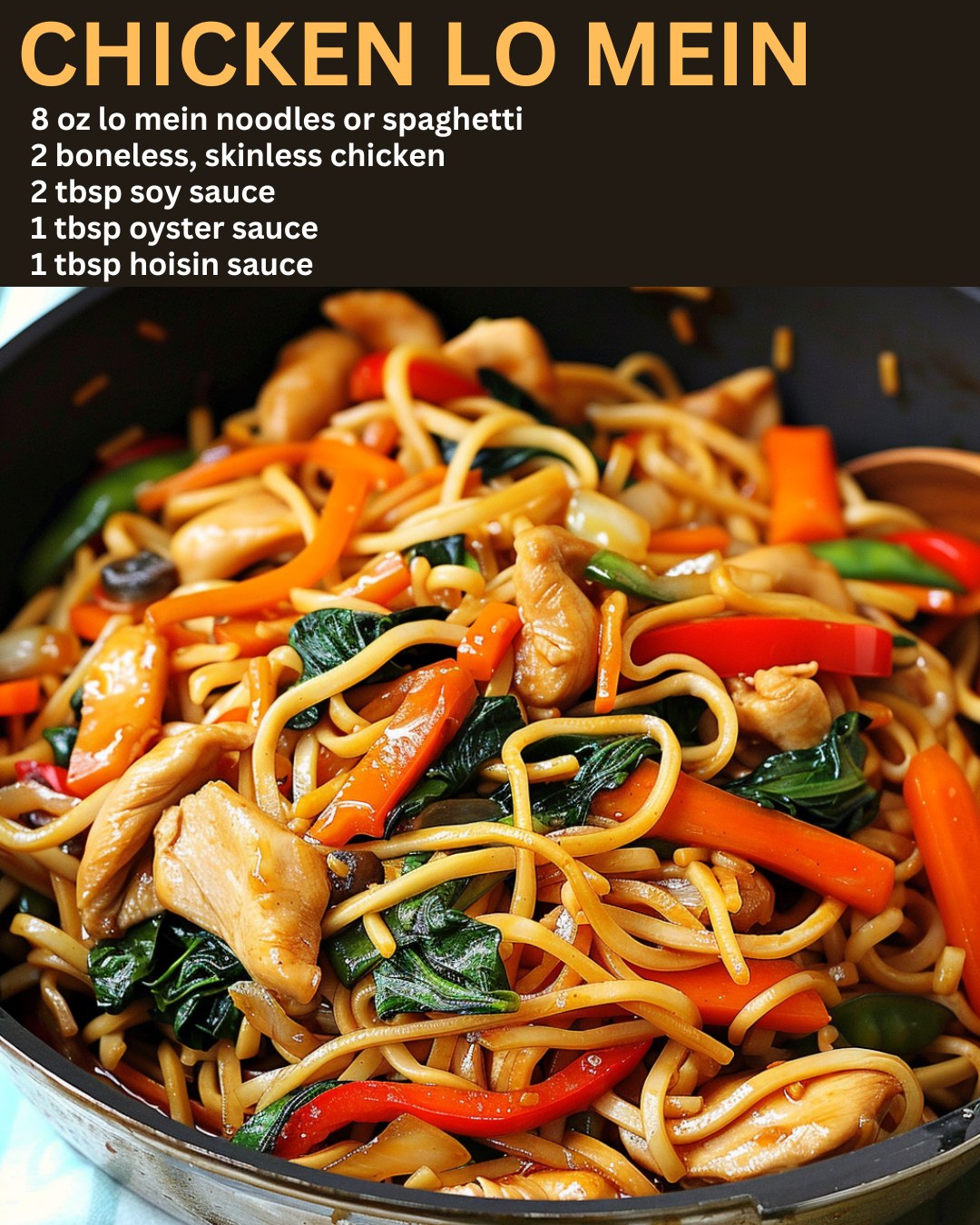 CHICKEN LO MEIN