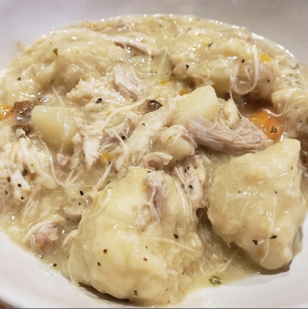 Crock Pot Chicken & Dumplings