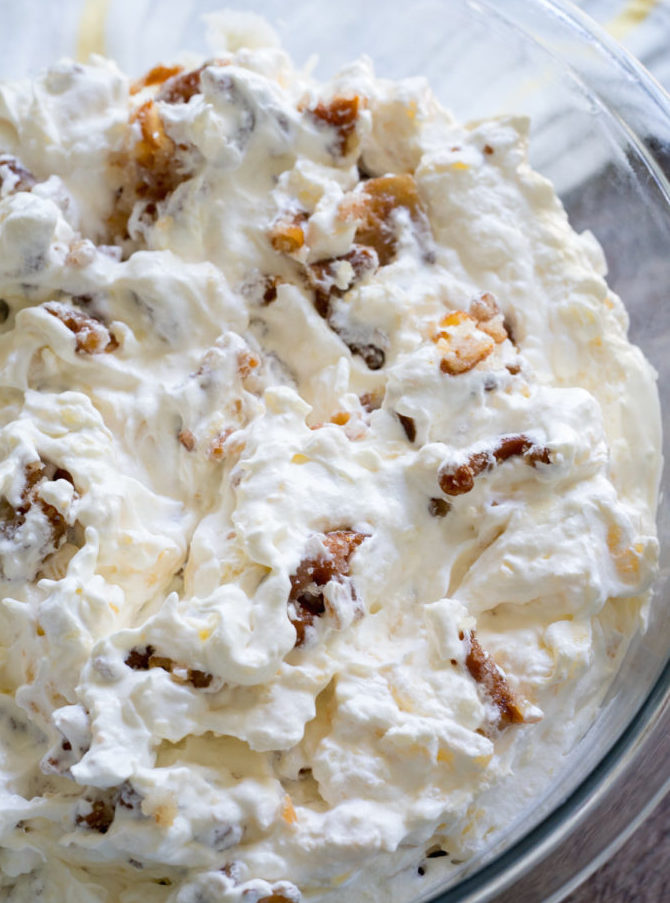 PINEAPPLE PRETZEL FLUFF SALAD