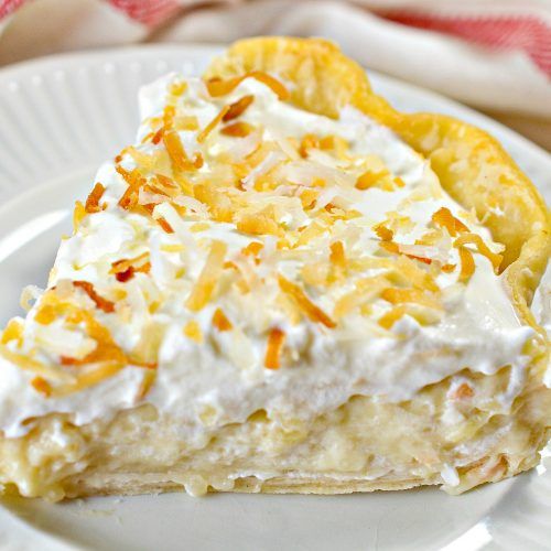 Old Fashioned Coconut Cream Pie