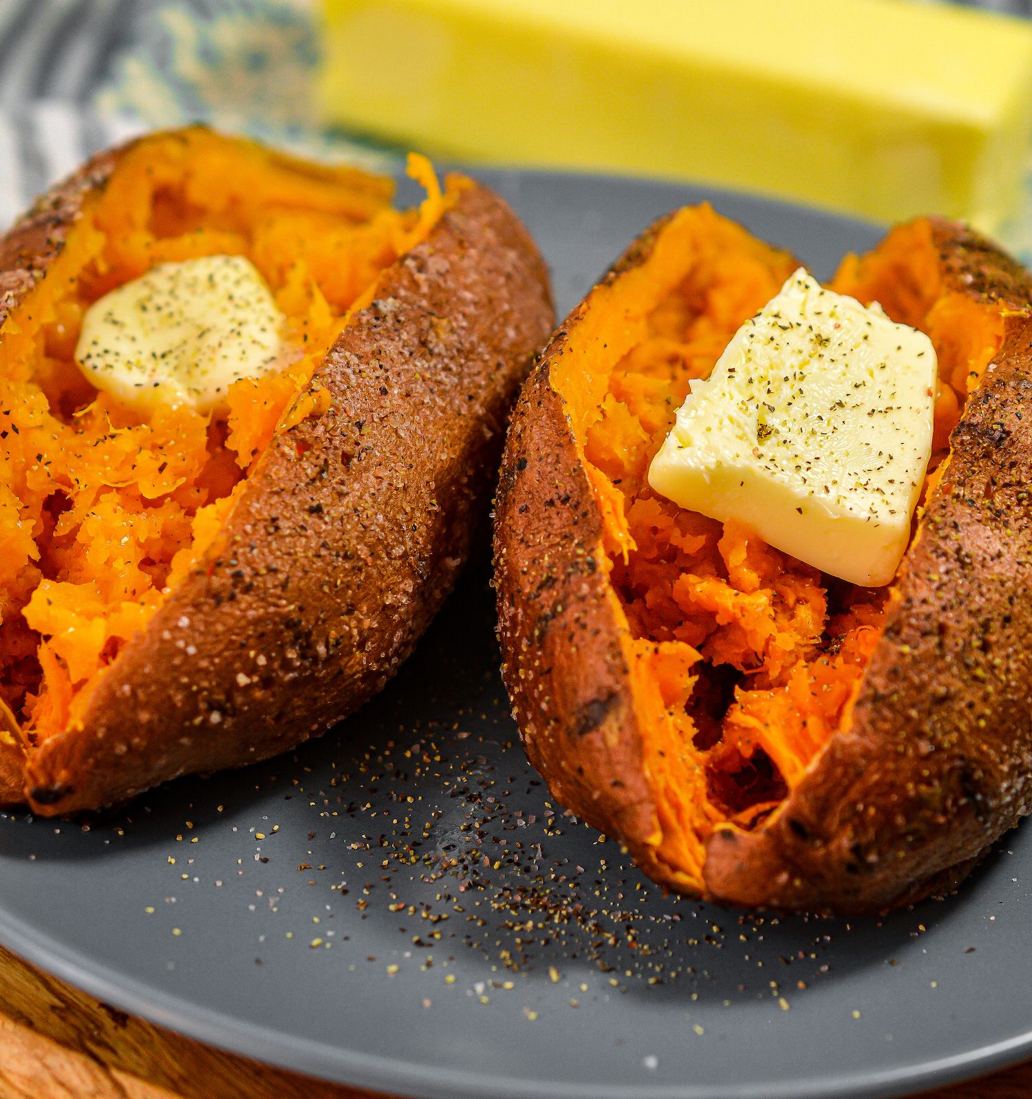 SWEET POTATOES IN THE MICROWAVE