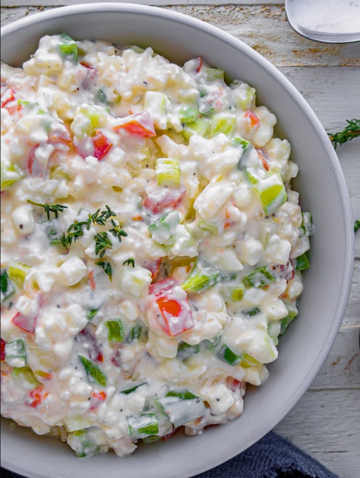 Amazing Cottage Cheese Salad