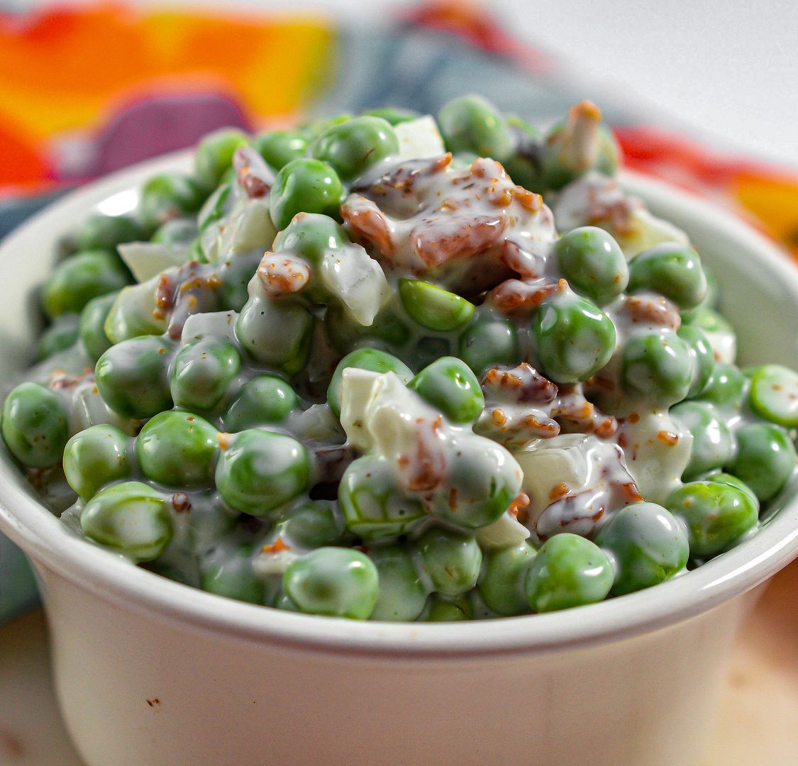 Bacon Ranch and Pea Salad