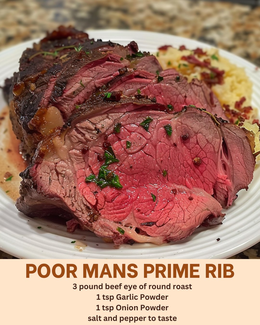 Poor Mans Prime Rib