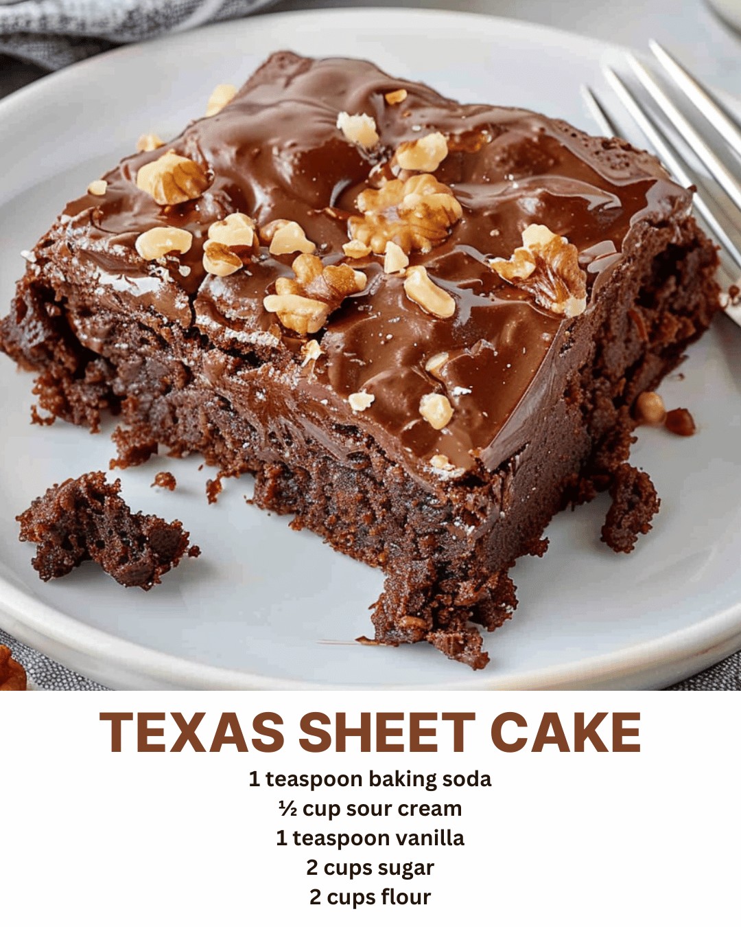 TEXAS SHEET CAKE