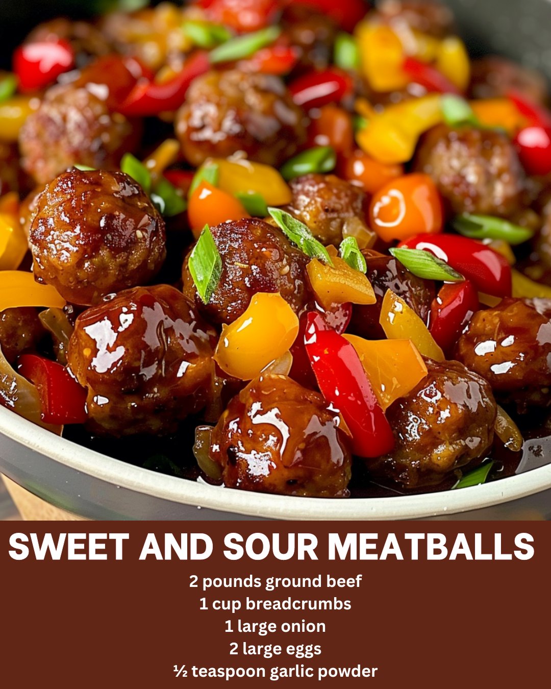 Sweet and Sour Meatballs