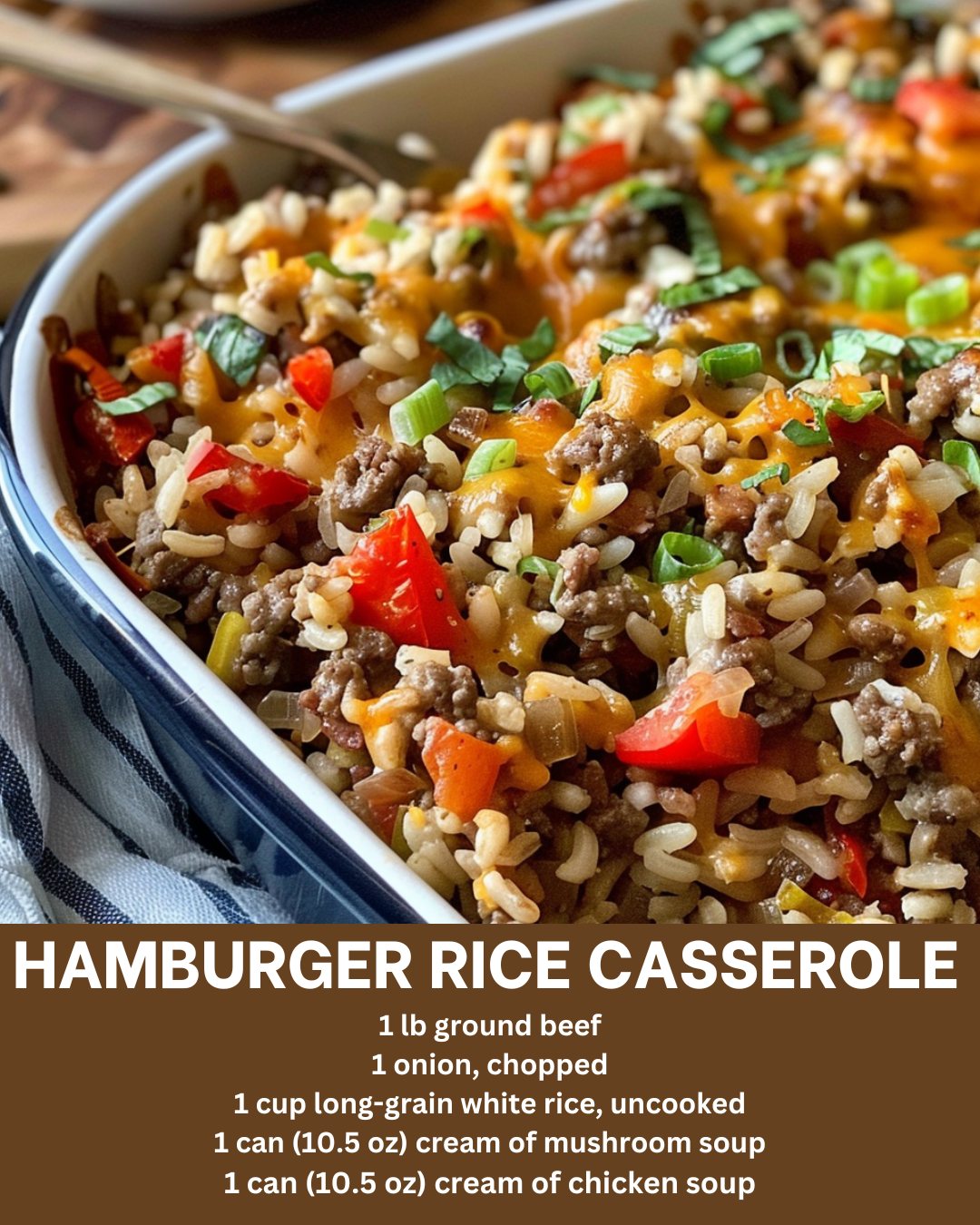 Hamburger Rice Casserole