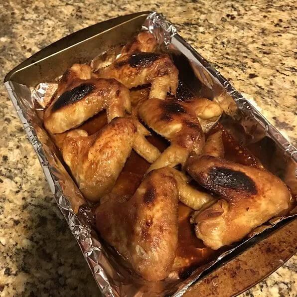 CARAMELIZED BAKED CHICKEN LEGS/WINGS