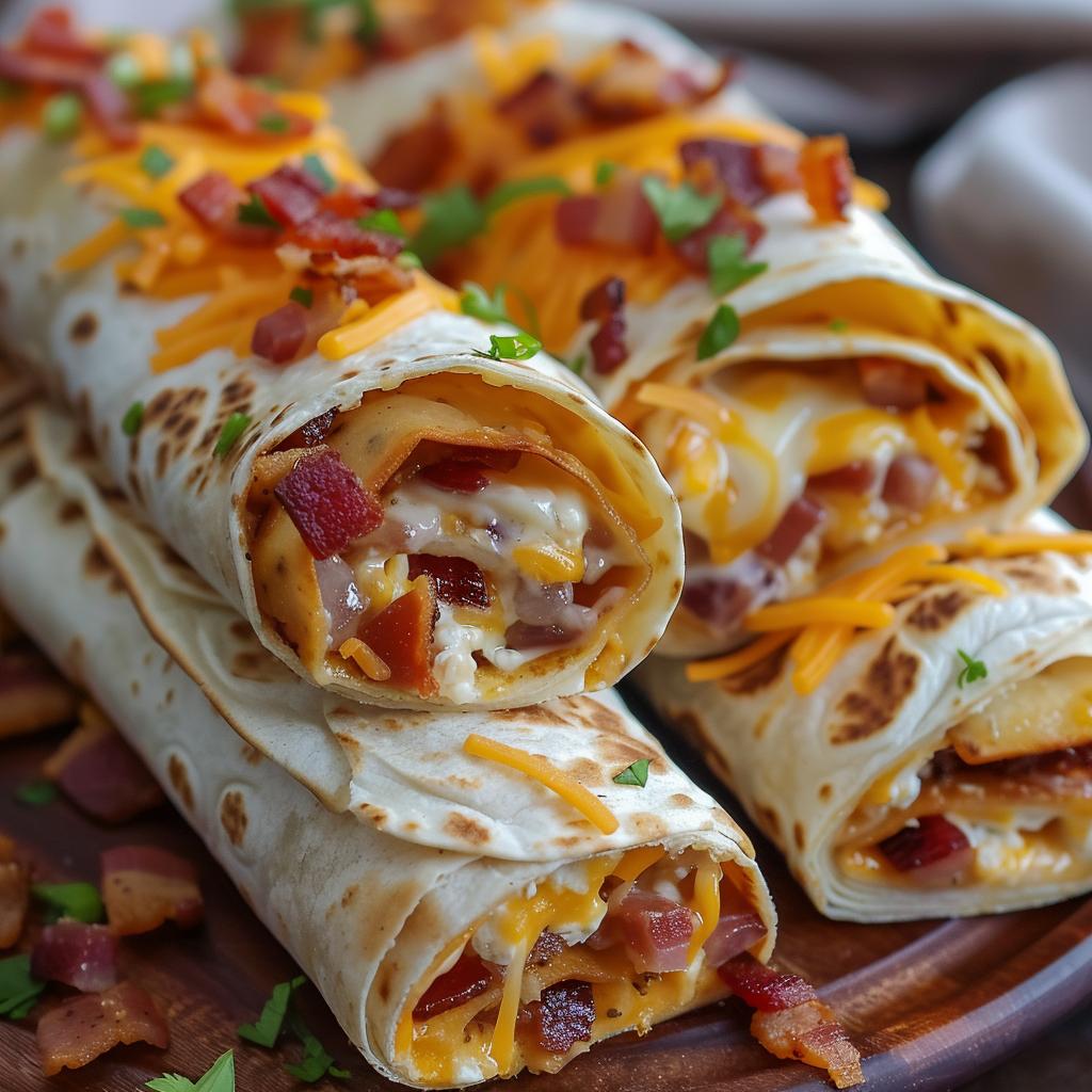 MILLION DOLLAR TORTILLA ROLL UPS