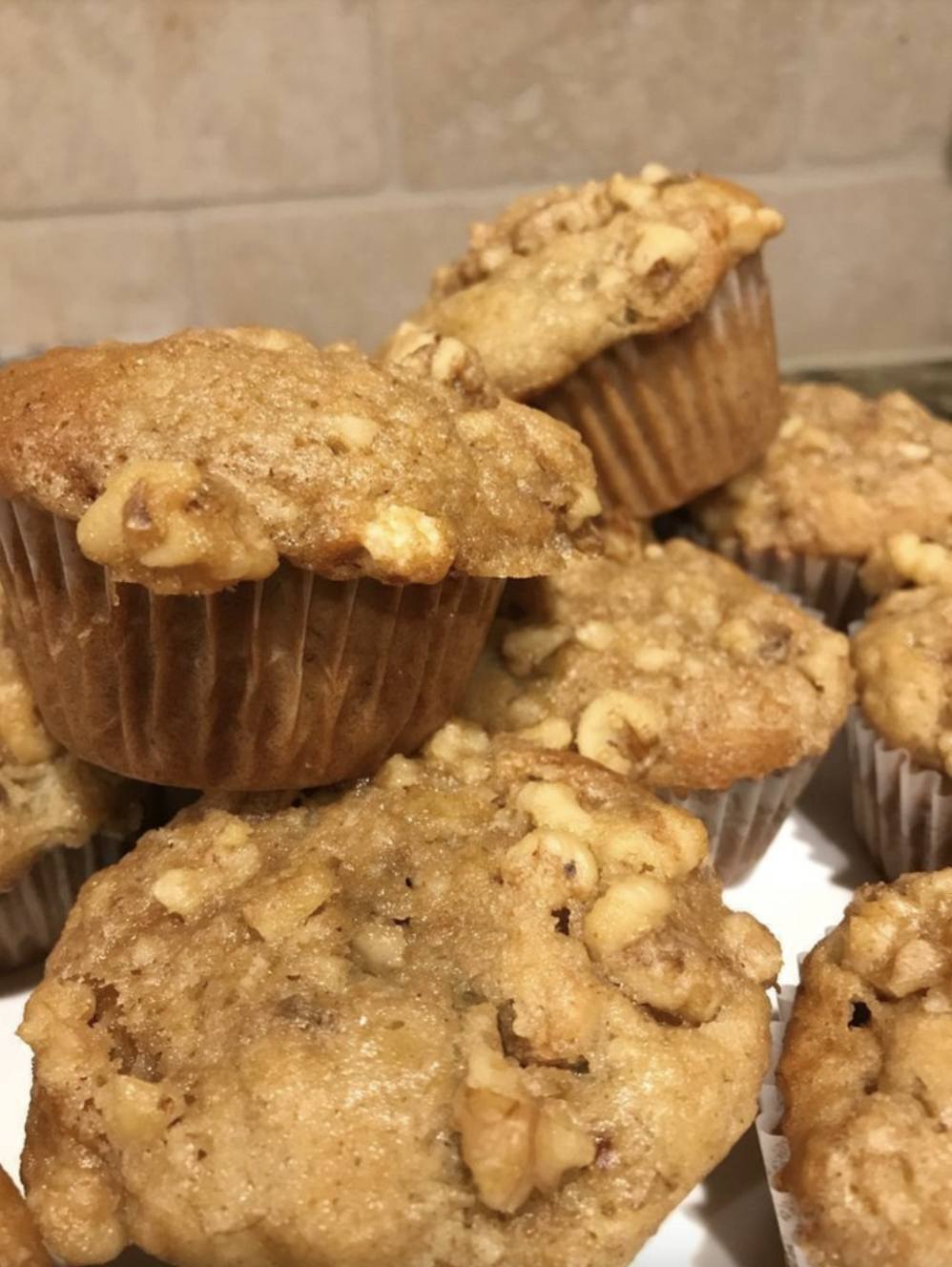 Banana Walnut Muffins