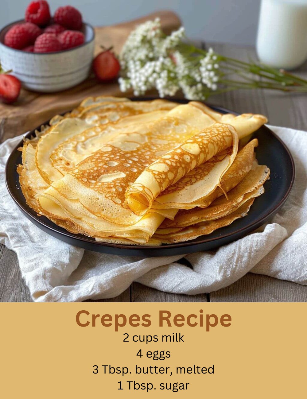 Homemade Crepes