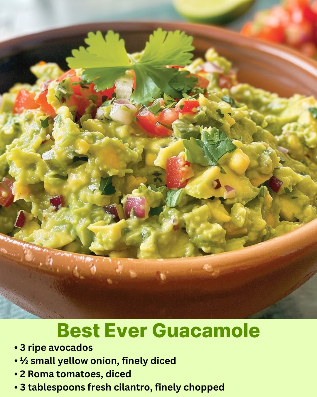 Best Ever Guacamole