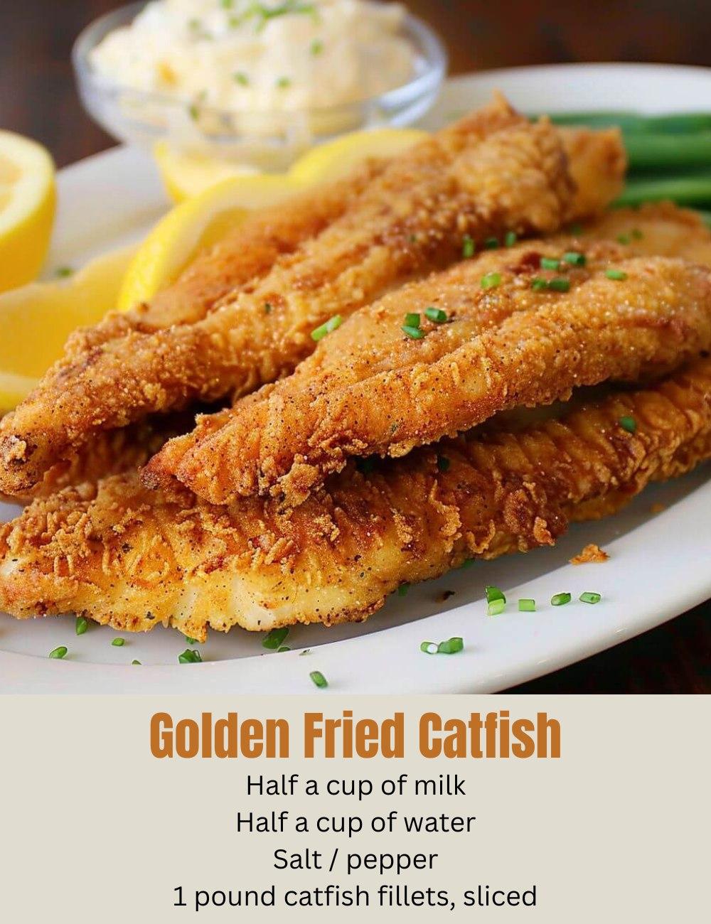 Golden Fried Catfish