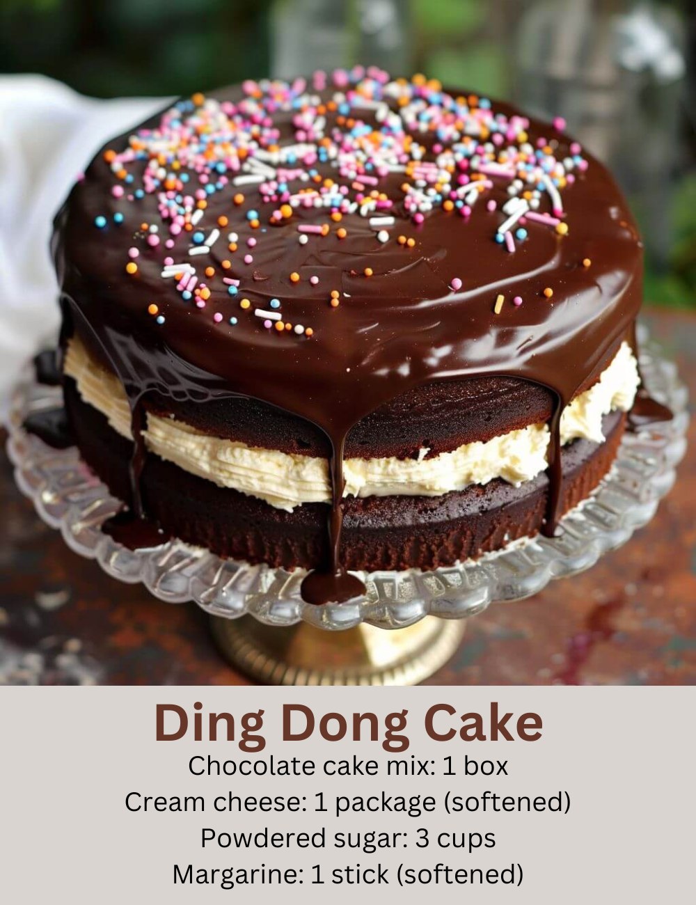 Ding Dong Cake