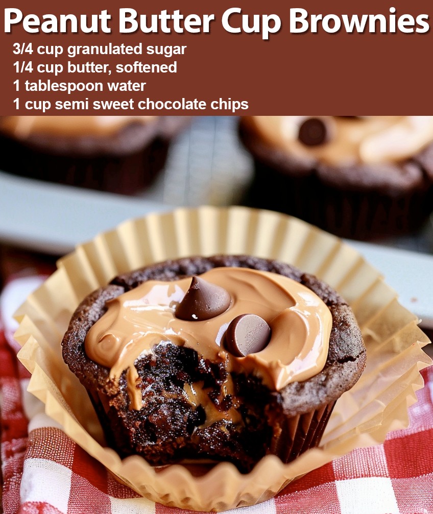 Peanut Butter Cup Brownies